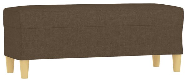 Barna szövet pad 100 x 35 x 41 cm