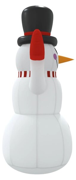 Felfújható hóember LED-ekkel 240 cm (345366)