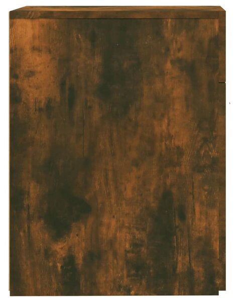 Füstös tölgy színű szerelt fa patikaszekrény 20 x 45,5 x 60 cm