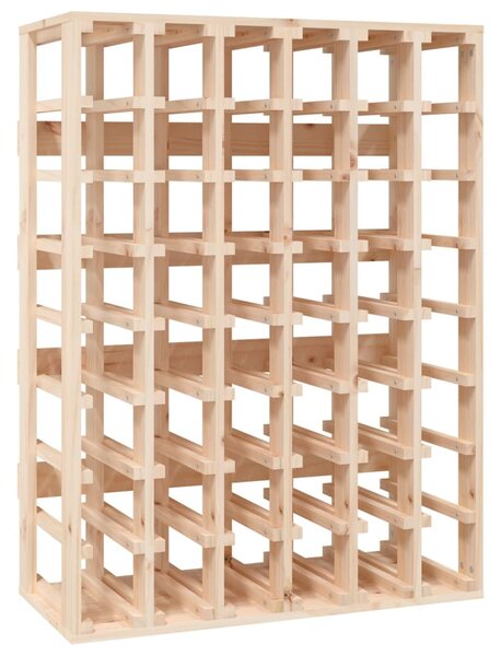 Tömör fenyőfa bortartó állvány 70 x 33 x 94 cm