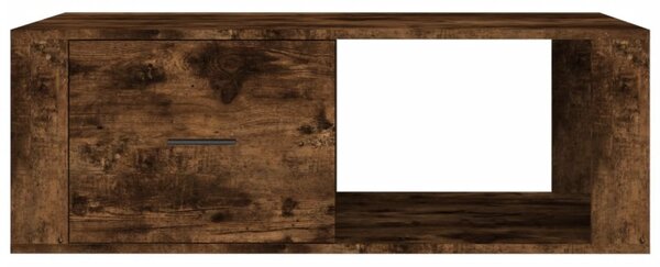 Füstös tölgy színű fatermék dohányzóasztal 100x50,5x35 cm