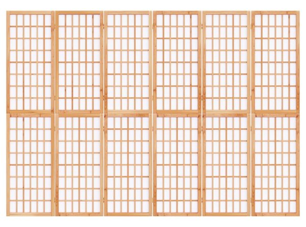 6-paneles japán stílusú összecsukható paraván 240 x 170 cm