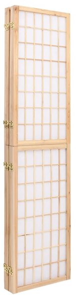 4 paneles japán stílusú összecsukható paraván 160 x 170 cm