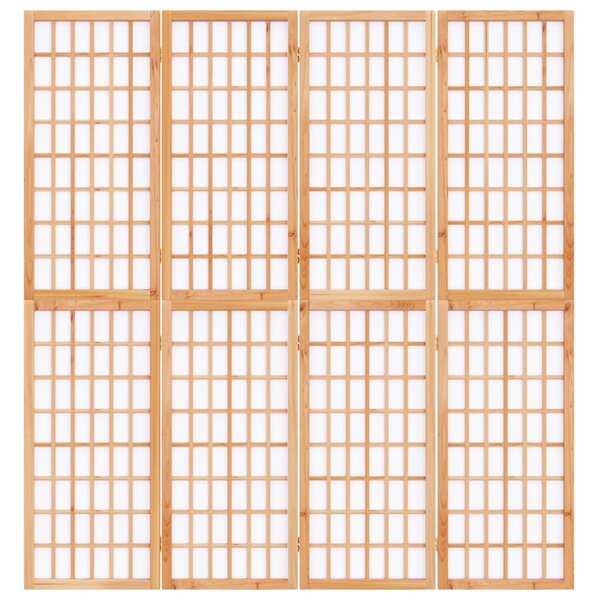 4 paneles japán stílusú összecsukható paraván 160 x 170 cm
