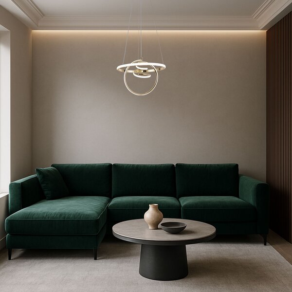 LED függőlámpa G066-CP Gold
