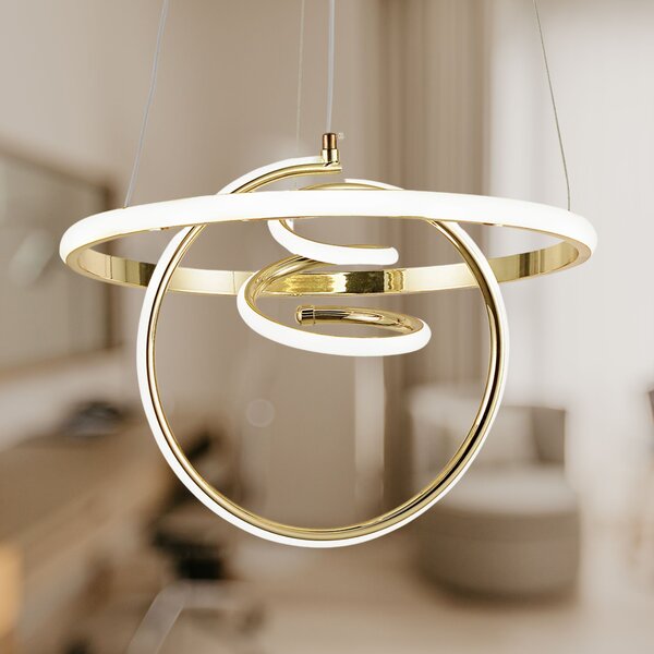 LED függőlámpa G066-CP Gold