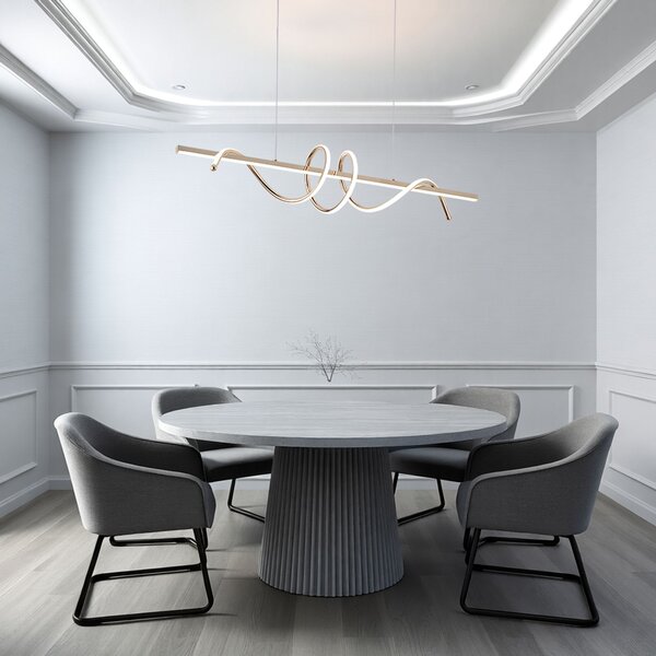LED függőlámpa G065-CP Gold
