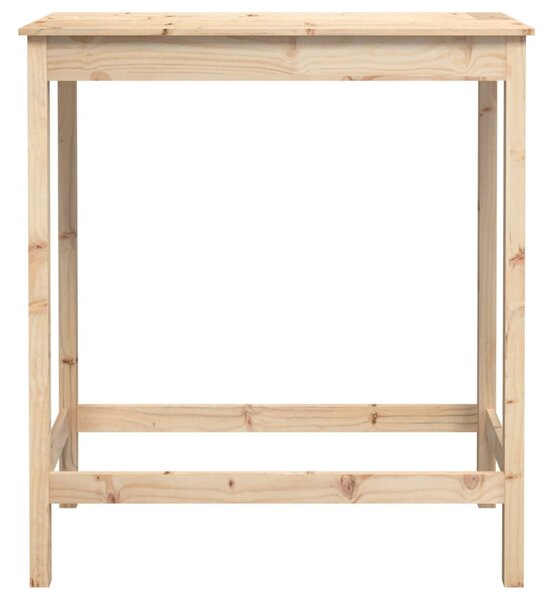 Tömör fenyőfa bárasztal 100 x 50 x 110 cm