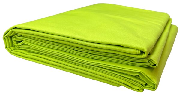 Szilárd pamut lepedő Light Green Méretek: 110x160 cm