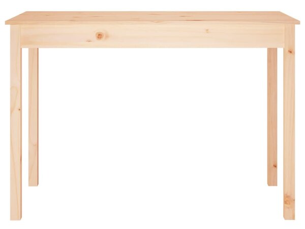 Tömör fenyőfa ebédlőasztal 110 x 55 x 75 cm
