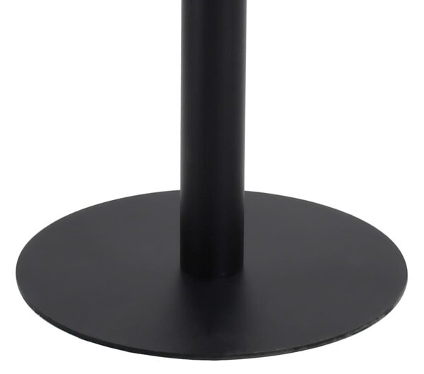 Sötétbarna MDF bisztróasztal 80 x 80 cm