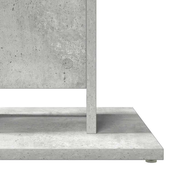 Betonszürke szerelt fa bisztróasztal 60 x 60 x 75 cm