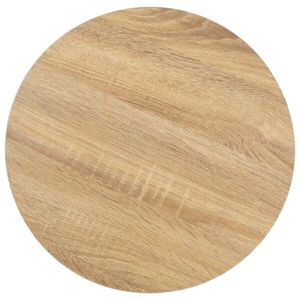 Világosbarna MDF bisztróasztal 40 cm