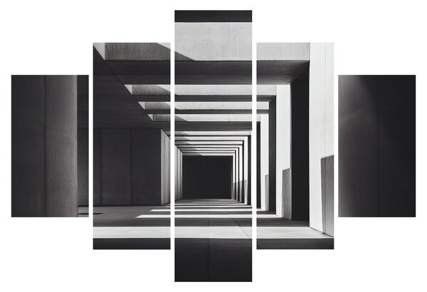 Kép - Négyzet alakú alagút (150x105 cm)
