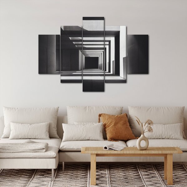 Kép - Négyzet alakú alagút (150x105 cm)