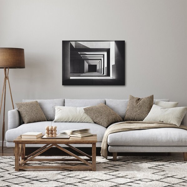 Kép - Négyzet alakú alagút (70x50 cm)