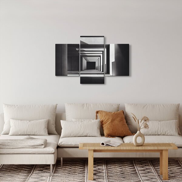 Kép - Négyzet alakú alagút (90x60 cm)