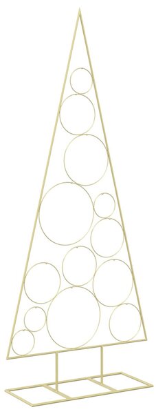 Fém karácsonyfa KUOPIO 150 cm Acél Arany