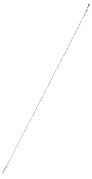Fém függönyrud 125 cm fehér