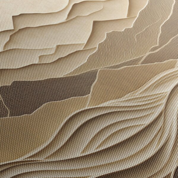 Kép - 3D hegyvonalak (150x105 cm)