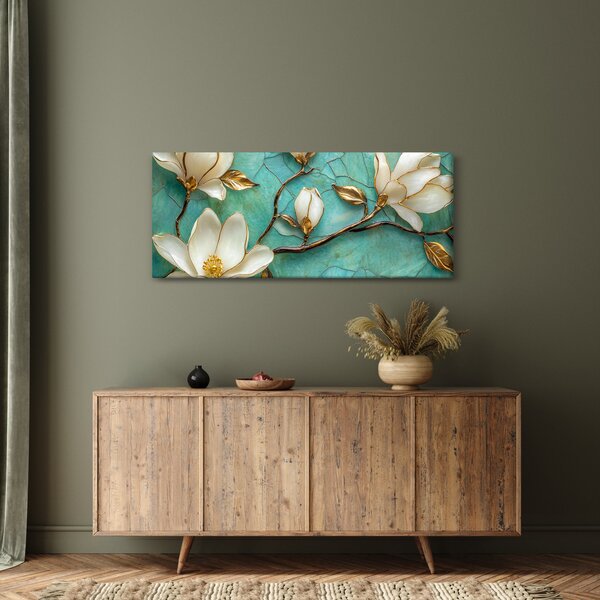 Kép - 3D magnóliák (120x50 cm)
