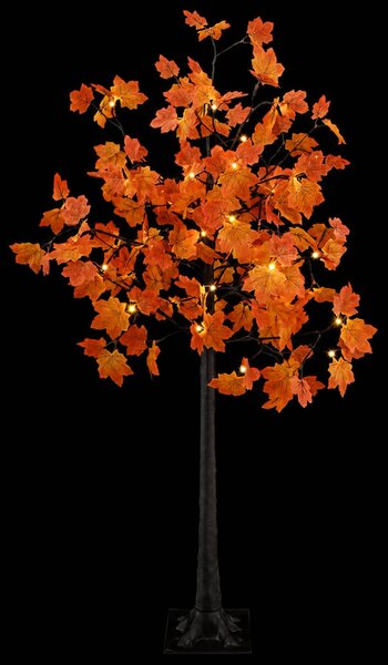 LED juharfa karácsonyfa Barna 22 x 22 x 150 cm Műanyag 96 LED