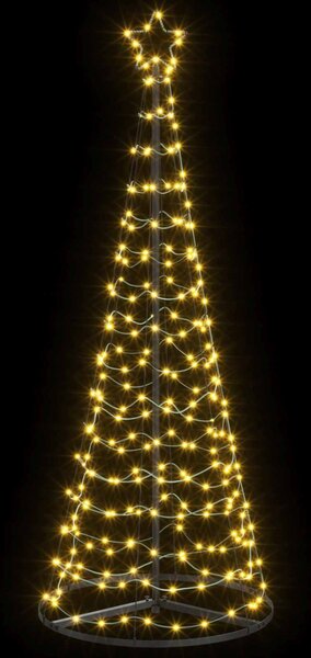 LED spirál karácsonyfa talppal EKENAS 180 cm 220 LED