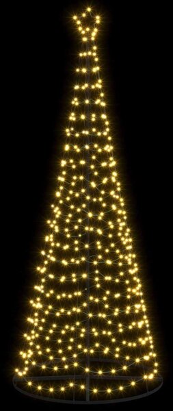 LED spirál karácsonyfa talppal EKENAS 250 cm 370 LED