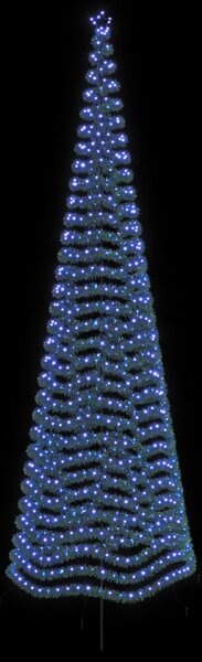 LED-es csillogó karácsonyfa földnyárssal EKENAS 500 cm 868 LED
