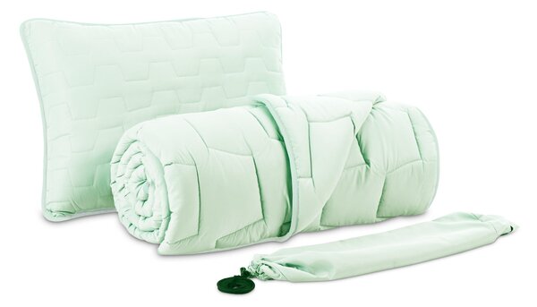 Dormeo AdaptiveGO paplan- és párnaszett 200x200 cm menta