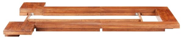 Japán stílusú tömör akácfa futon ágykeret 100 x 200 cm