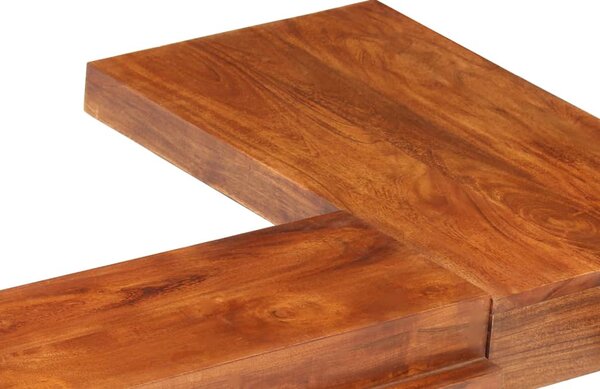 Japán stílusú tömör akácfa futon ágykeret 100 x 200 cm