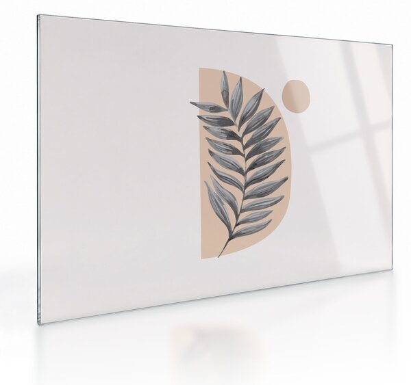 Üveg kép - N⁰1 illusztrált lap (70x50 cm)