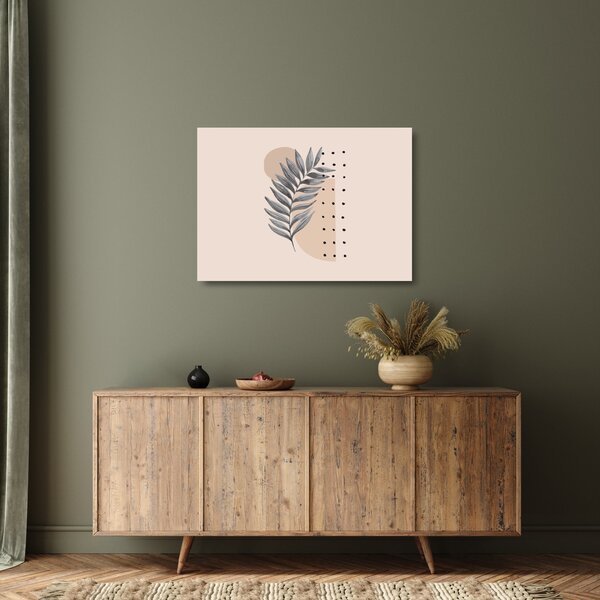 Üveg kép - N⁰2 illusztrált lap (70x50 cm)