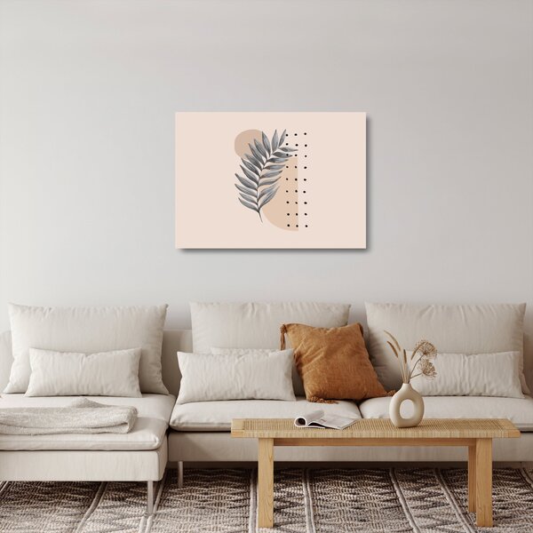 Üveg kép - N⁰2 illusztrált lap (70x50 cm)