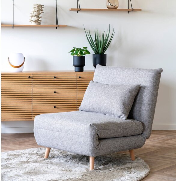 Szürke fotel Marlow – House Nordic