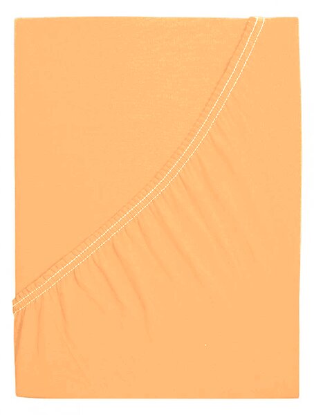 Jersey lepedő ALVORA 90x200 cm lazacszínű