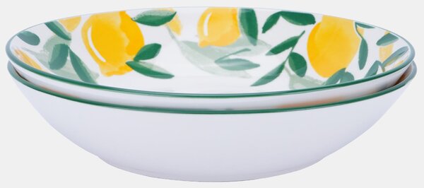Sinsay - Kerámia tálak citrommintával 2 pack - zöld