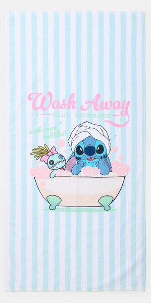 Sinsay - Pamut törölköző Lilo & Stitch - halványkék