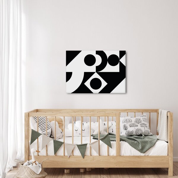 Kép - Geometriai absztrakció N⁰1 (70x50 cm)