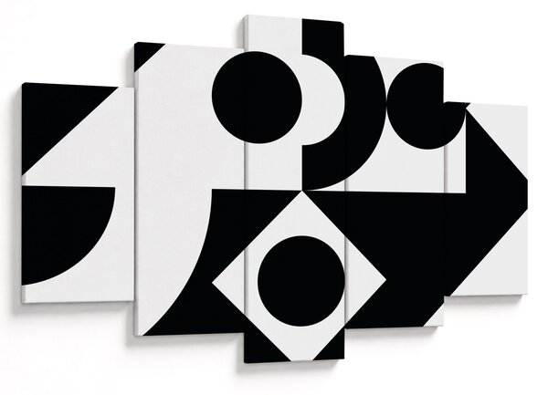 Kép - Geometriai absztrakció N⁰1 (150x105 cm)