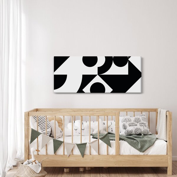 Kép - Geometriai absztrakció N⁰1 (120x50 cm)