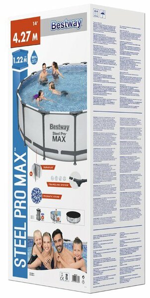 Bestway Steel Pro Max Családi Medence - 427x122cm
