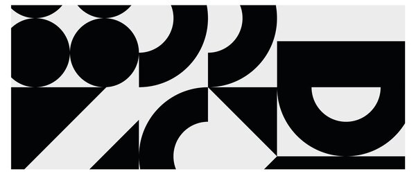 Kép - Geometriai absztrakció N⁰2 (120x50 cm)
