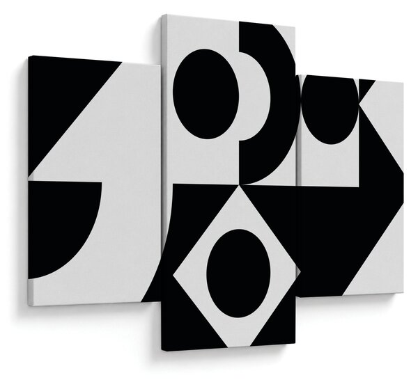 Kép - Geometriai absztrakció N⁰1 (90x60 cm)