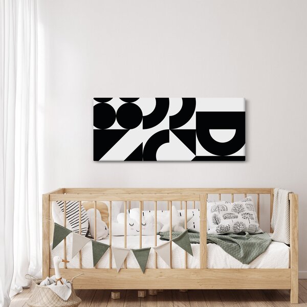 Kép - Geometriai absztrakció N⁰2 (120x50 cm)