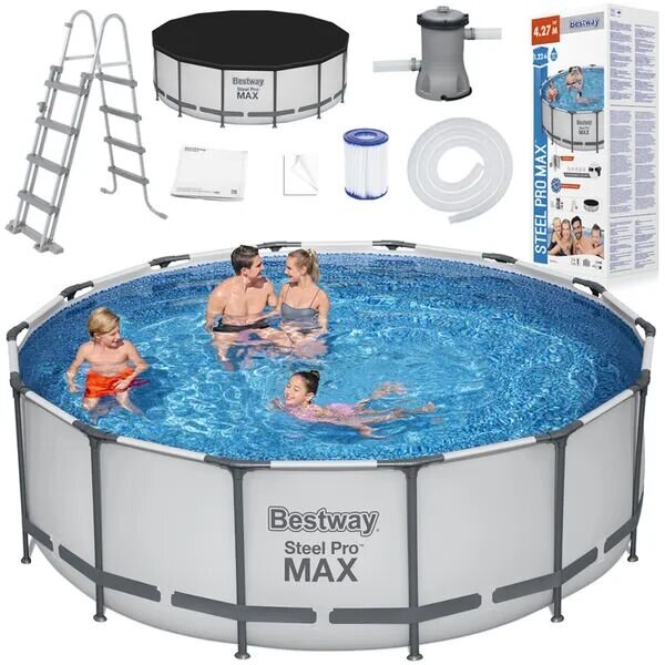 Bestway Steel Pro Max Családi Medence - 427x122cm
