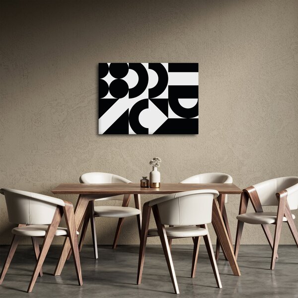 Kép - Geometriai absztrakció N⁰2 (70x50 cm)