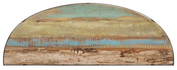 Tömör újrahasznosított fa kisasztal 110 x 40 x 77 cm