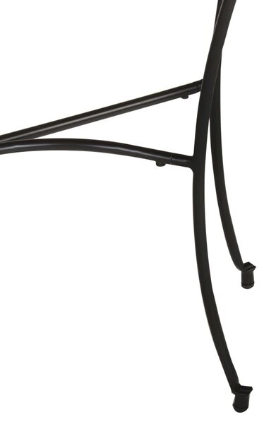 Tömör újrahasznosított fa kisasztal 110 x 40 x 77 cm